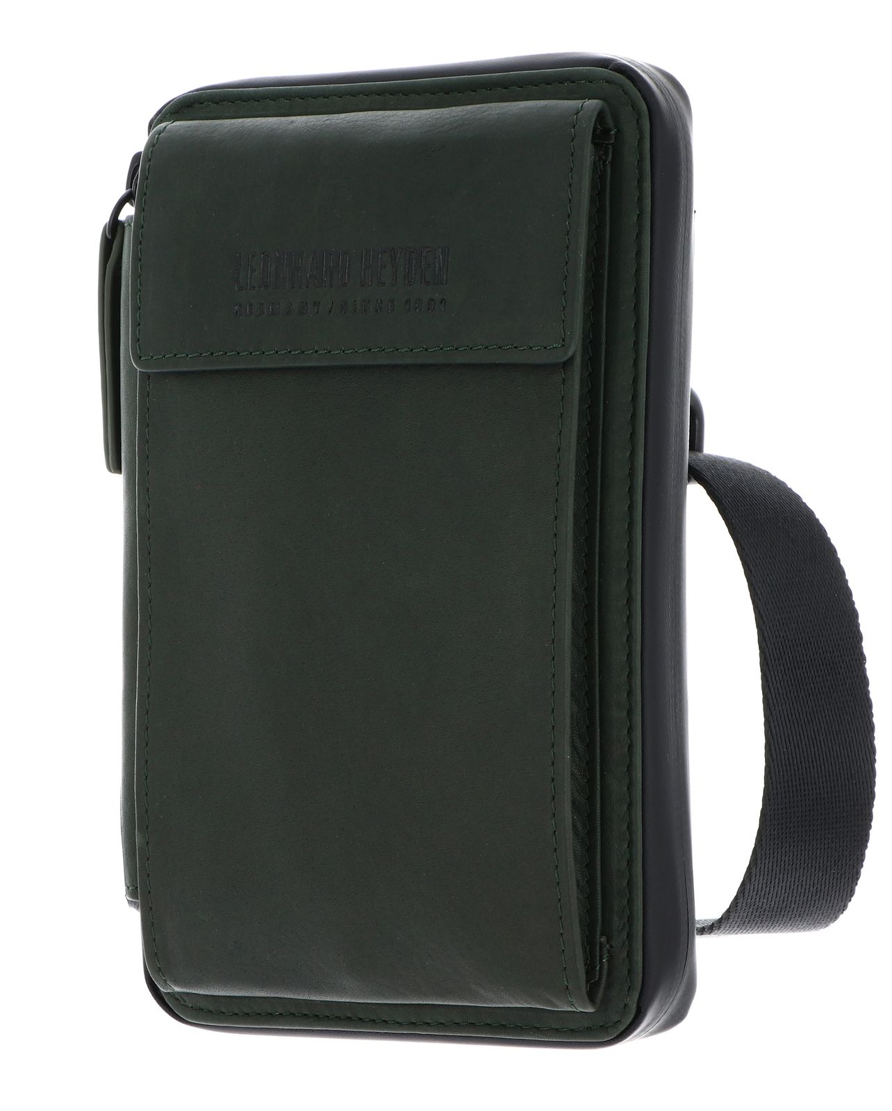 LEONHARD HEYDEN Den Haag Phone Bag Olive LEONHARD HEYDEN Den Haag Phone Bag Olive