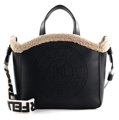 KARL LAGERFELD Midnight In Paris Tote Black