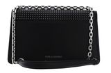 KARL LAGERFELD Ikonik Shoulder Bag Black KARL LAGERFELD Ikonik Shoulder Bag Black