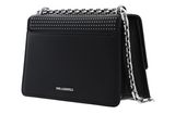 KARL LAGERFELD Ikonik Shoulder Bag Black KARL LAGERFELD Ikonik Shoulder Bag Black