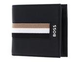 BOSS Iconic Gift Set 4 CC Wallet / Keyring Black