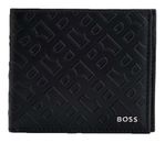 BOSS Outline Giftpack Wallet And Card Holder Black