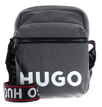 HUGO Quentyn NS Zip Crossbody Grey