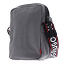HUGO Quentyn NS Zip Crossbody Grey HUGO Quentyn NS Zip Crossbody Grey