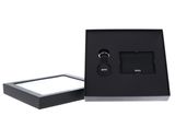 BOSS Giftset Card Case & Tracertag Black