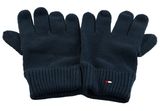 TOMMY HILFIGER Flag Pima Beanie & Gloves Giftpack Space Blue
