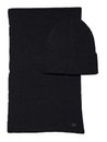 Calvin Klein CK Daily Chunky Beanie and Scarf CK Black