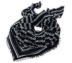 HUGO Alycia Scarf 120x120 Black HUGO Alycia Scarf 120x120 Black