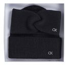 Calvin Klein CK Metal Beanie & Headband CK Black Calvin Klein CK Metal Beanie & Headband CK Black