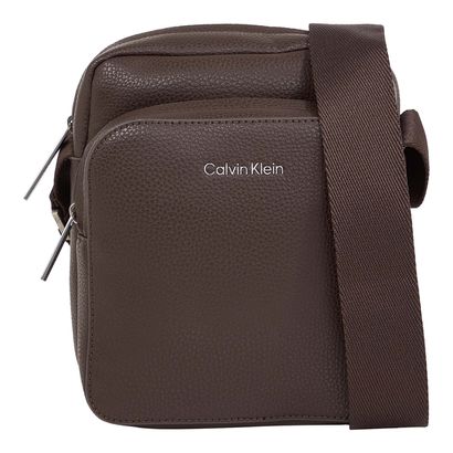 Calvin Klein CK Must Reporter Crossover Bag S Java Brown Pebble