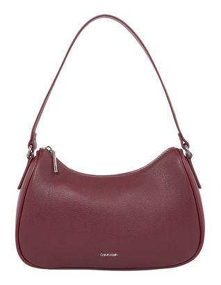 Calvin Klein CK Refine Shoulder Bag Oxblood