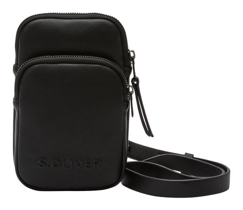 s.Oliver Crossbody Bag Grey / Black