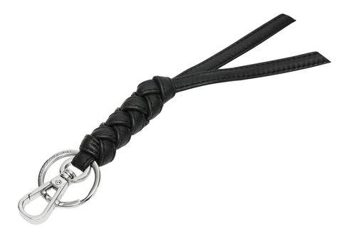 LIEBESKIND BERLIN Fab 5 Kodiaq Sheep Padded Keyring Black