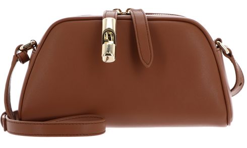 FURLA Vitello Sidney Goccia Crossbody Brandy