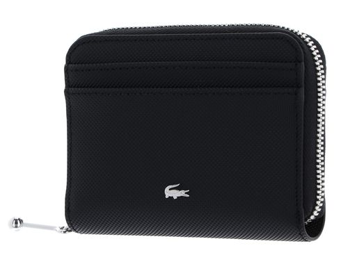 LACOSTE Daily City Zip Coin Wallet XS Noir