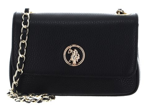 U.S. POLO ASSN. Arlington Small Pochette Leather Bag Black