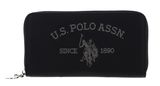 U.S. POLO ASSN. Breezy Zip Around Wallet Black