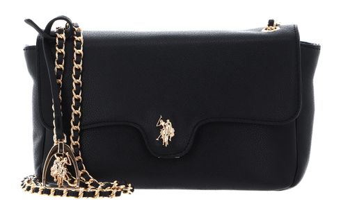 U.S. POLO ASSN. Jones Flap Crossbody Bag Black