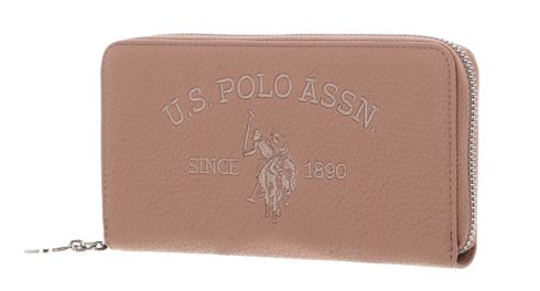 U.S. POLO ASSN. Breezy Zip Around Wallet Powder