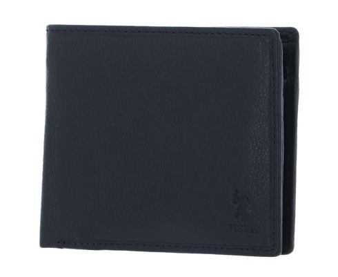 U.S. POLO ASSN. Brazil Horiz Wallet Leather Navy