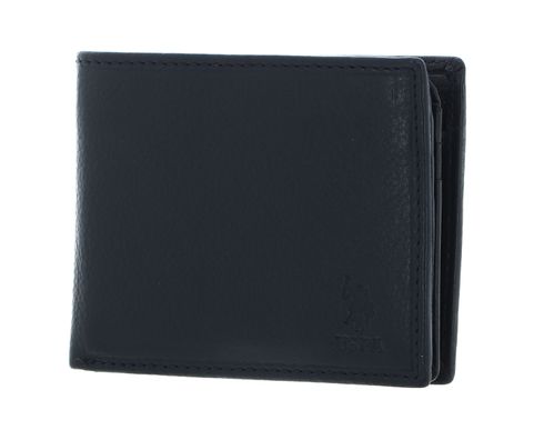 U.S. POLO ASSN. Brazil Horiz Wallet Leather Navy