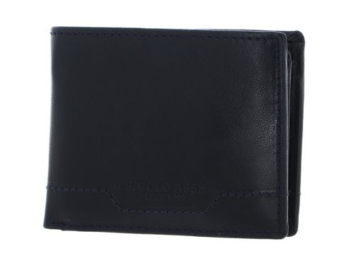 U.S. POLO ASSN. Still Water Wallet with Coin Navy