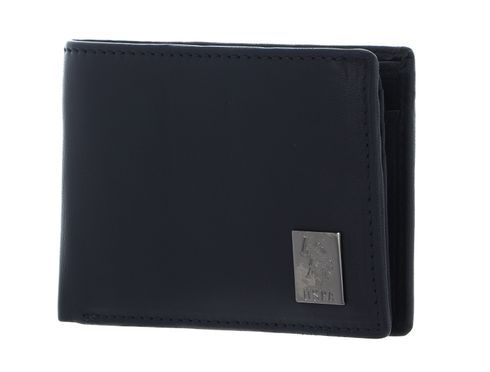 U.S. POLO ASSN. The Legends Horiz Wallet Navy