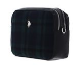 U.S. POLO ASSN. Stripes Zip Crossbody Bag Black + Navy