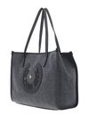U.S. POLO ASSN. Stripes Shopping Bag Grey