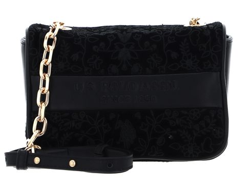 U.S. POLO ASSN. New Canyon Flap Crossbody Bag Black