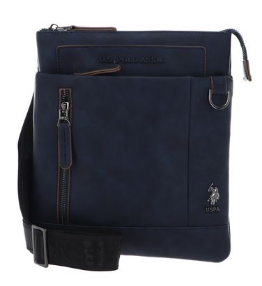 U.S. POLO ASSN. Cambridge Flat Crossbody Bag Navy