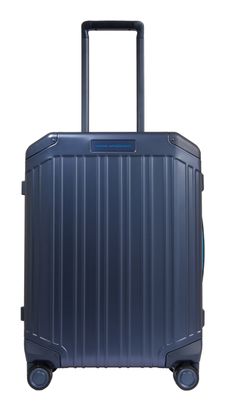 PIQUADRO Blue Square Slim Hardside Spinner With CONNEQU S Midnight Blue