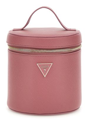 GUESS Round Beauty Case Flamingo