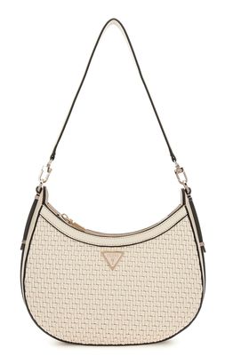 GUESS Murielle Hobo Bag Bone