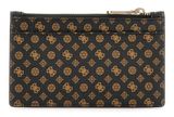 GUESS Card Holder Mocha Logo GUESS Card Holder Mocha Logo
