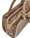 GUESS Murielle Girlfriend Satchel Dark Taupe