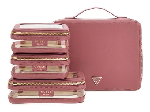 GUESS All In One Beauty Case Flamingo