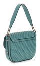 GUESS Murielle Flap Shoulder Bag Teal GUESS Murielle Flap Shoulder Bag Teal