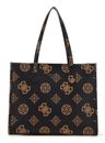 GUESS Silvana Girlfriend Tote Mocha Logo GUESS Silvana Girlfriend Tote Mocha Logo