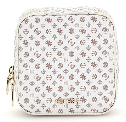 GUESS Cube Jewelery Case White Logo Multi