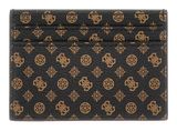GUESS Card Holder Mocha Logo GUESS Card Holder Mocha Logo