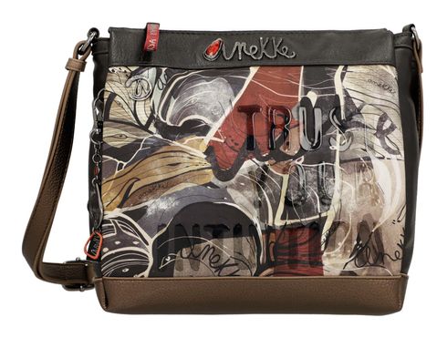 Anekke Dreamverse Imaginary 3 Compartment Crossbody Bag Multicolor