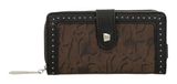 Anekke Core Mantle Wallet L Brown Anekke Core Mantle Wallet L Brown