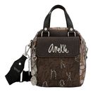 Anekke Core Mantle 2-handle Crossbody Bag Brown Anekke Core Mantle 2-handle Crossbody Bag Brown