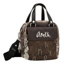 Anekke Core Mantle 2-handle Crossbody Bag Brown Anekke Core Mantle 2-handle Crossbody Bag Brown