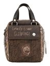 Anekke Core Mantle 2-handle Crossbody Bag Brown Anekke Core Mantle 2-handle Crossbody Bag Brown