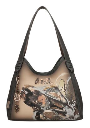 Anekke Dreamverse Wings 3-compartment Shoulder Bag Darkbrown