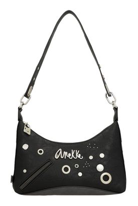 Anekke Core Crust Shoulder Bag Black