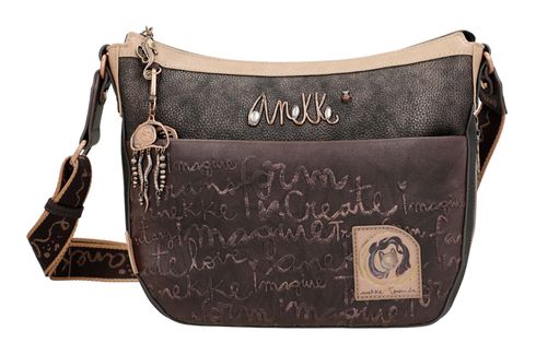 Anekke Dreamverse Land Shoulder Bag Darkbrown