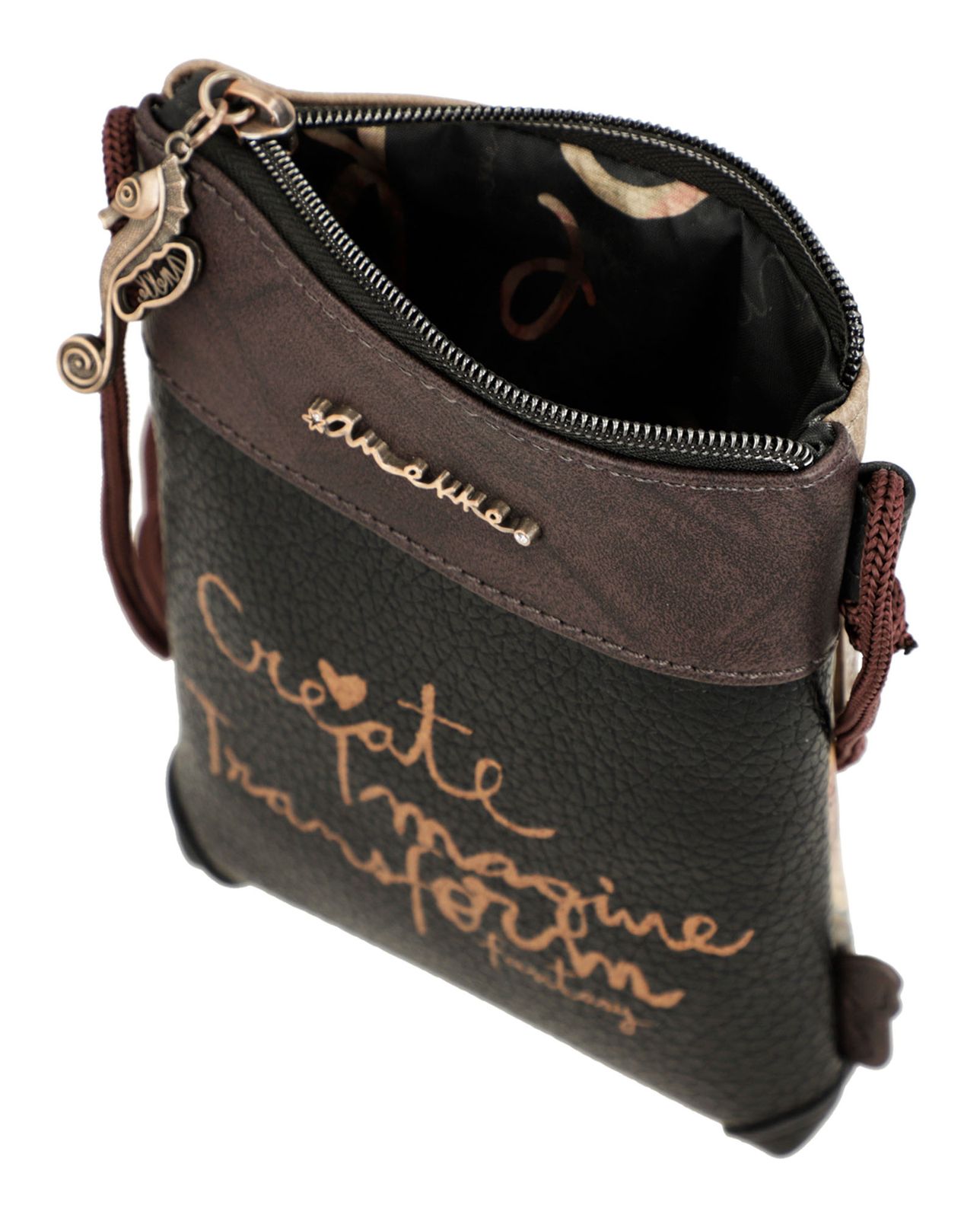 Anekke Dreamverse Mini Borsa A Tracolla – Multicolor, 14x19x3 Cm, In Poliuretano, Con Scomparti E Cerniere